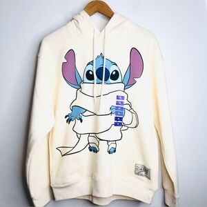 Disney Stitch Halloween Mummy costume cream Hoodie SZ M. D35